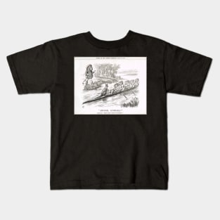 Advance Australia Punch Cartoon by John Tenniel 1891 Kids T-Shirt